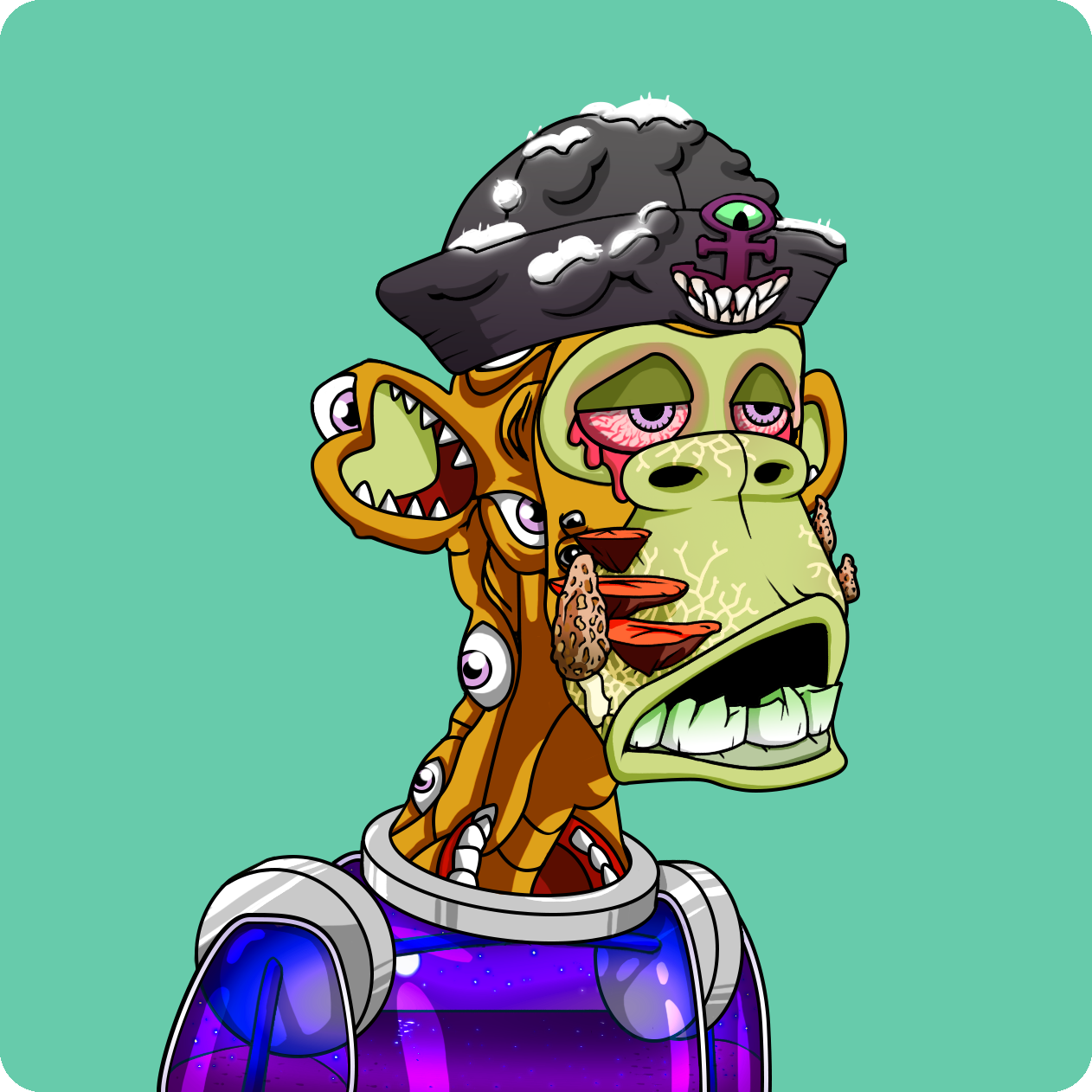 Yuga Labs - Mutant Ape Yacht Club - NFT # 24764