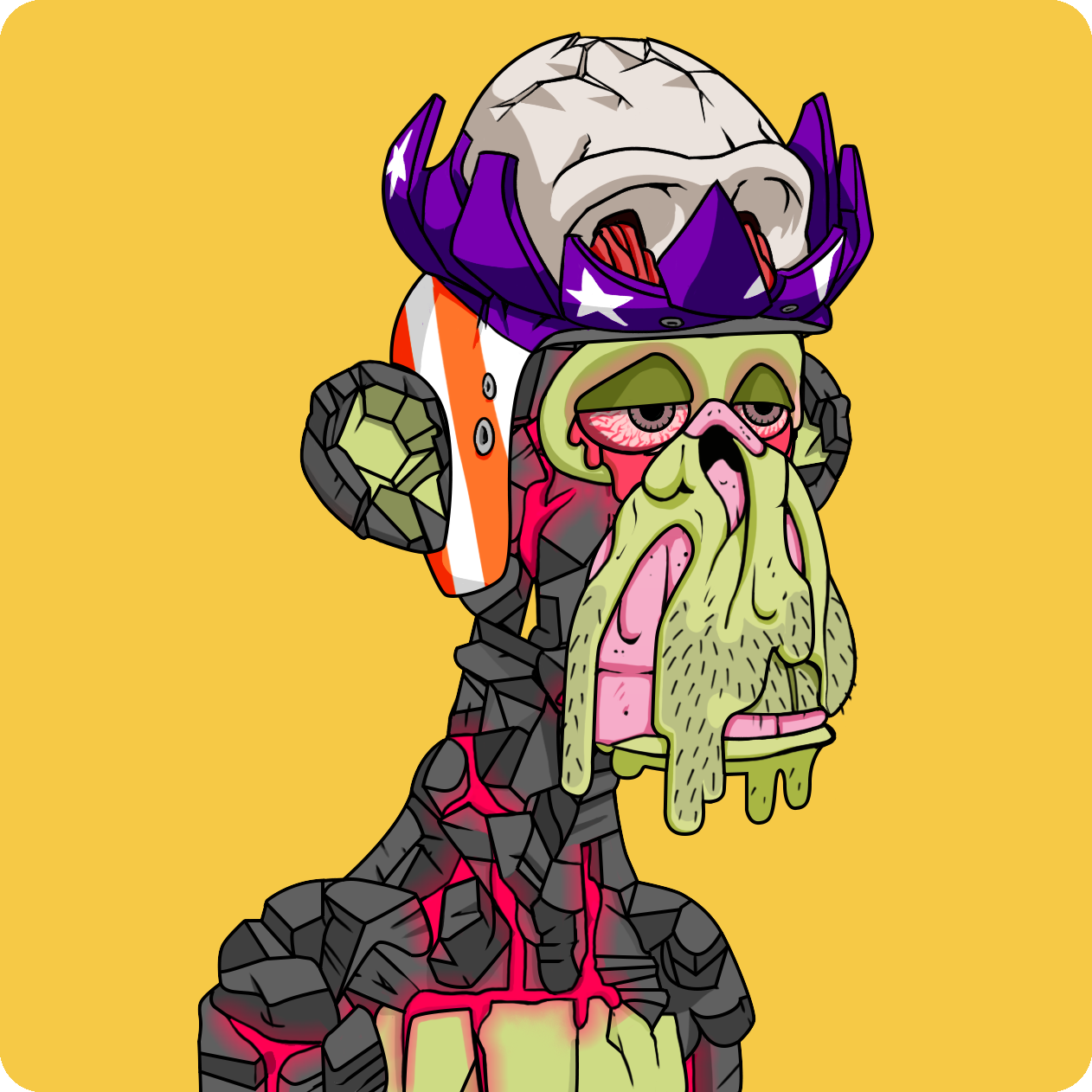 Yuga Labs - Mutant Ape Yacht Club - NFT # 19376