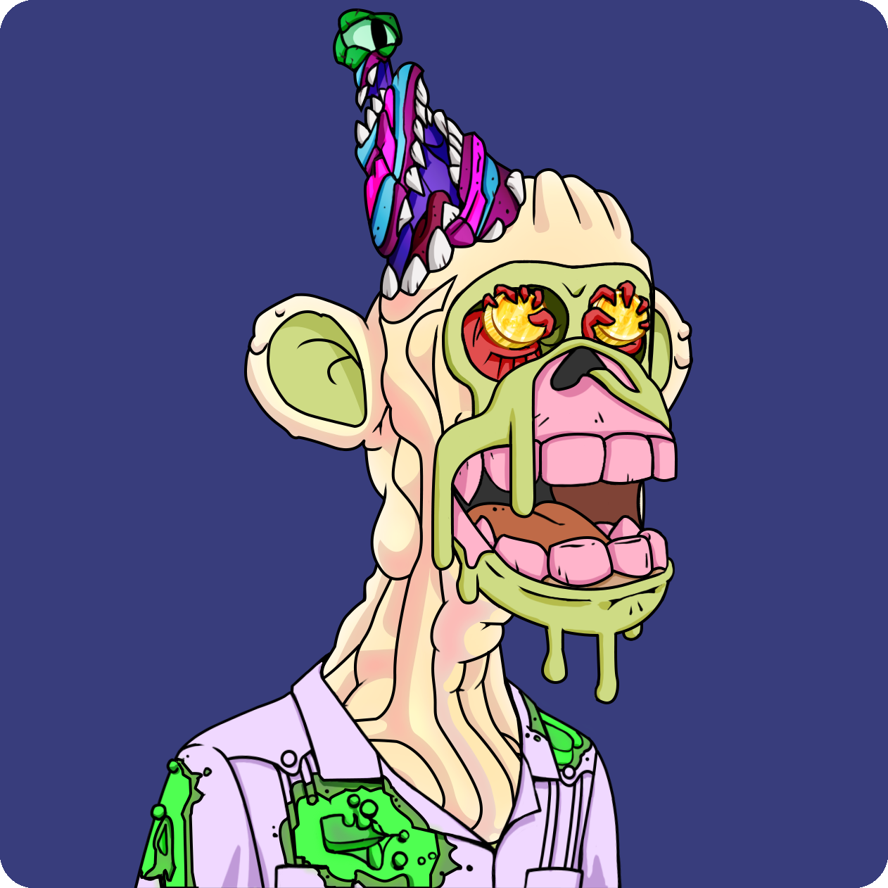 Yuga Labs - Mutant Ape Yacht Club - NFT # 13474