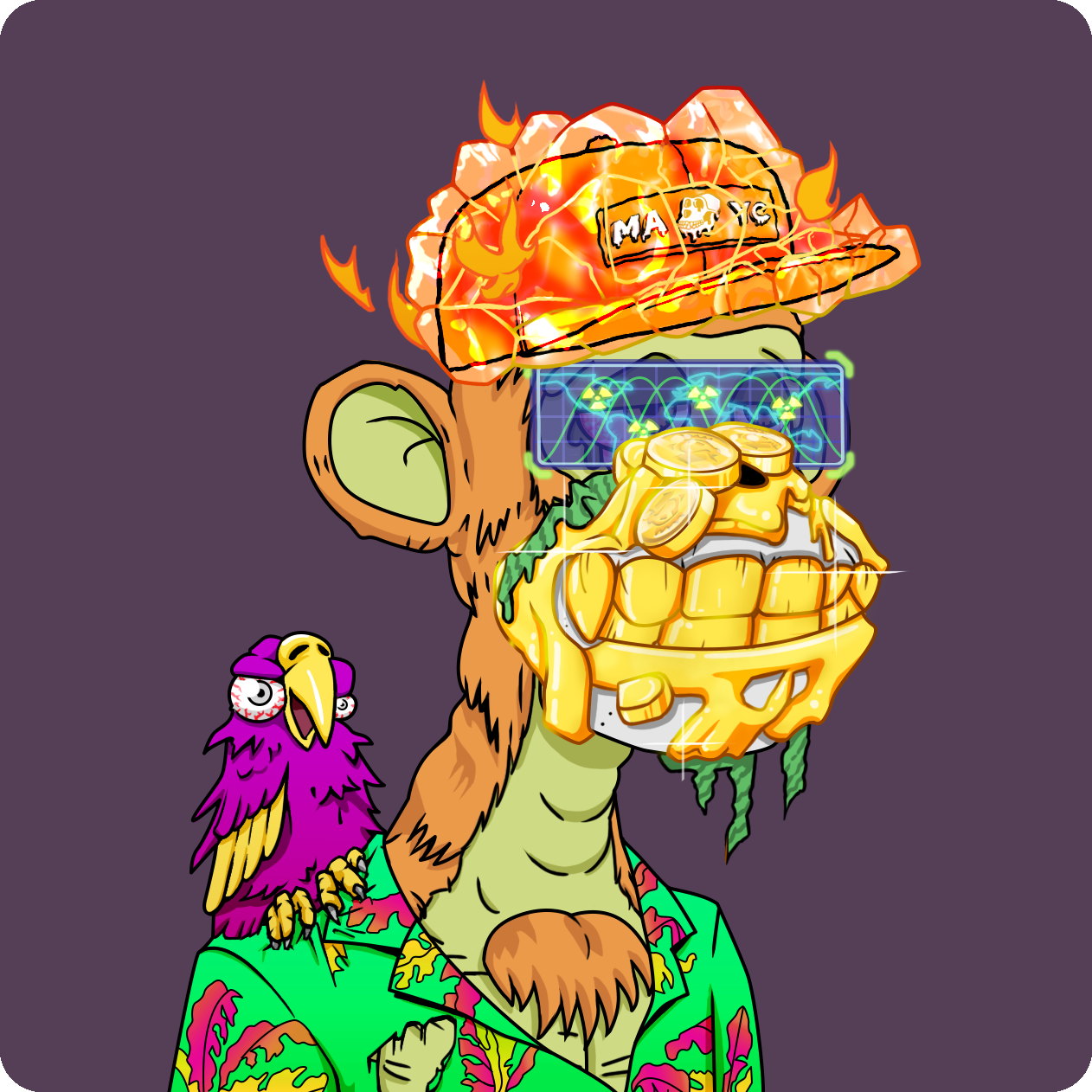 Yuga Labs - Mutant Ape Yacht Club - NFT # 9135