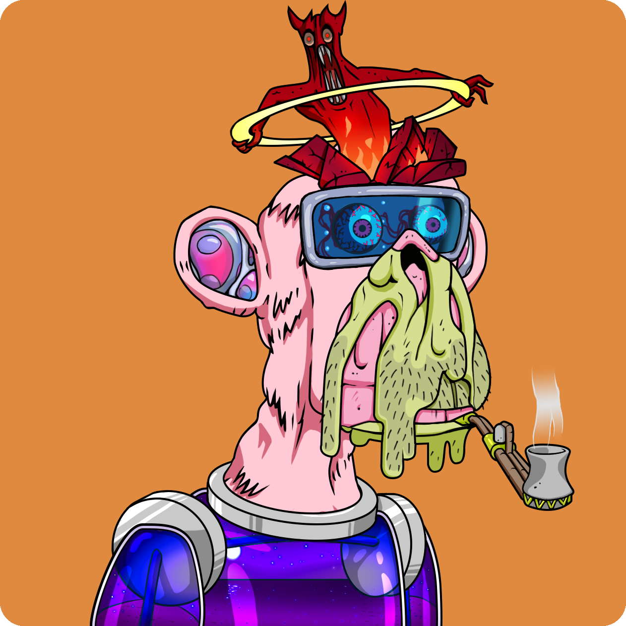 Yuga Labs - Mutant Ape Yacht Club - NFT # 14762