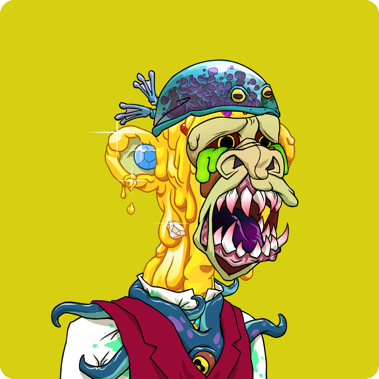 Yuga Labs - Mutant Ape Yacht Club - NFT # 10147