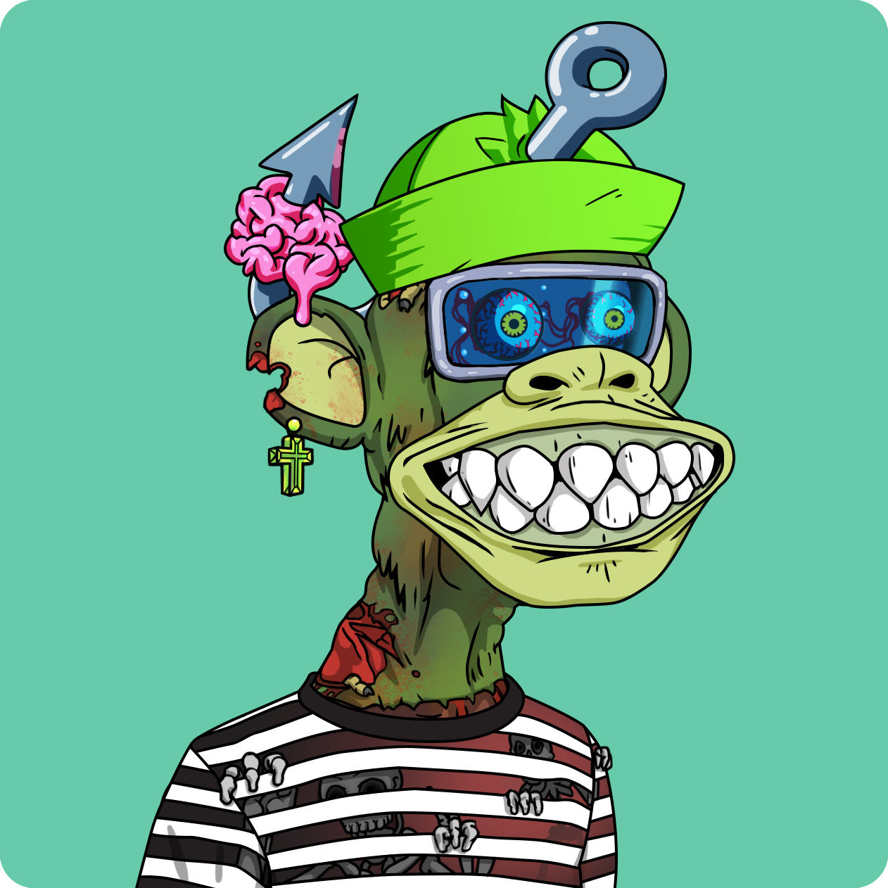 Yuga Labs - Mutant Ape Yacht Club - NFT # 4791