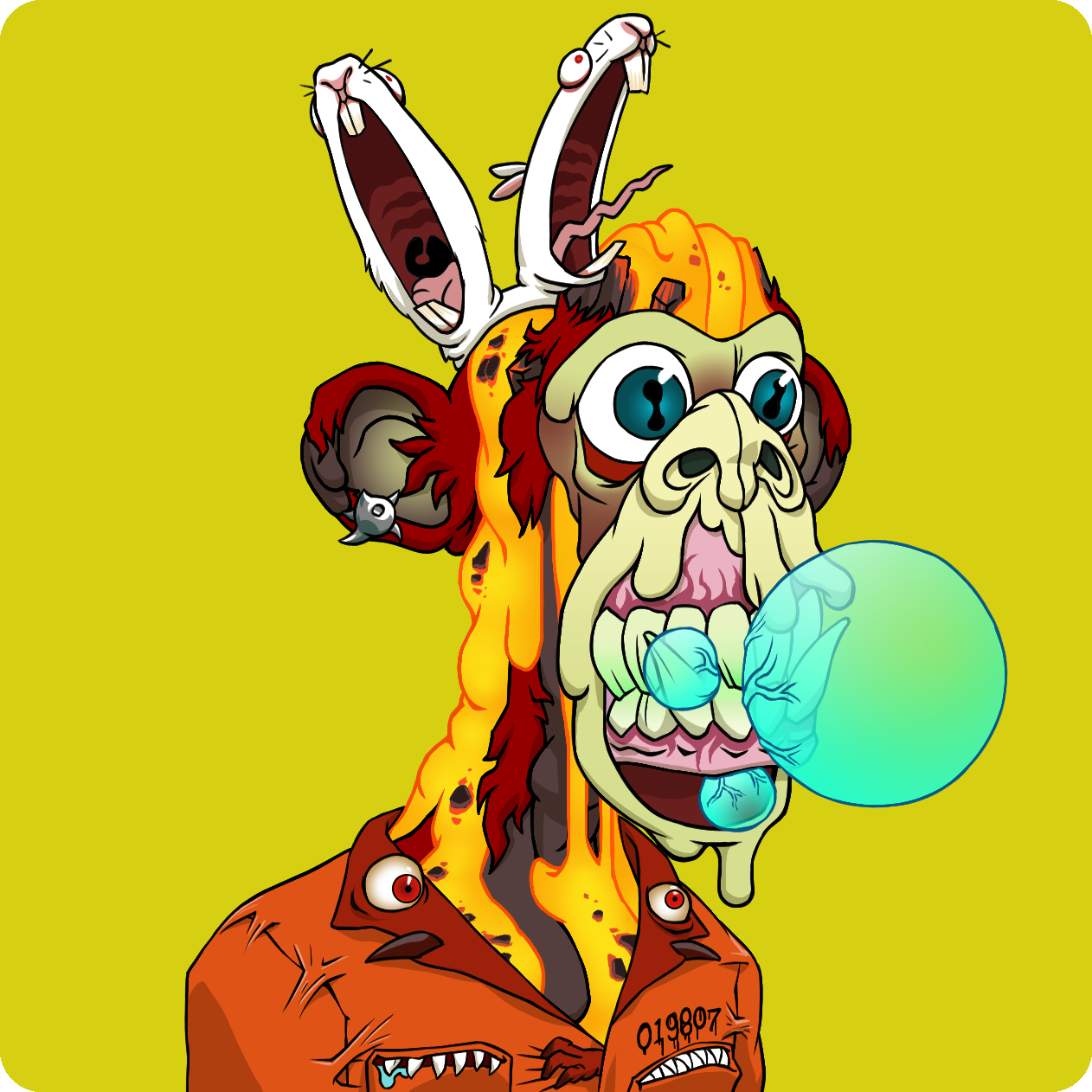 Yuga Labs - Mutant Ape Yacht Club - NFT # 8031