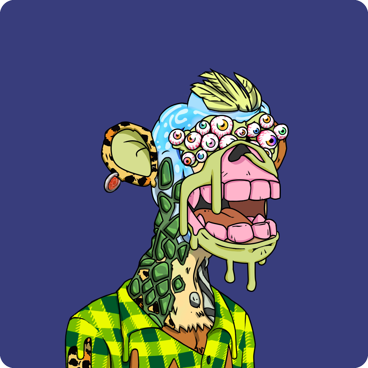 Yuga Labs - Mutant Ape Yacht Club - NFT # 5886