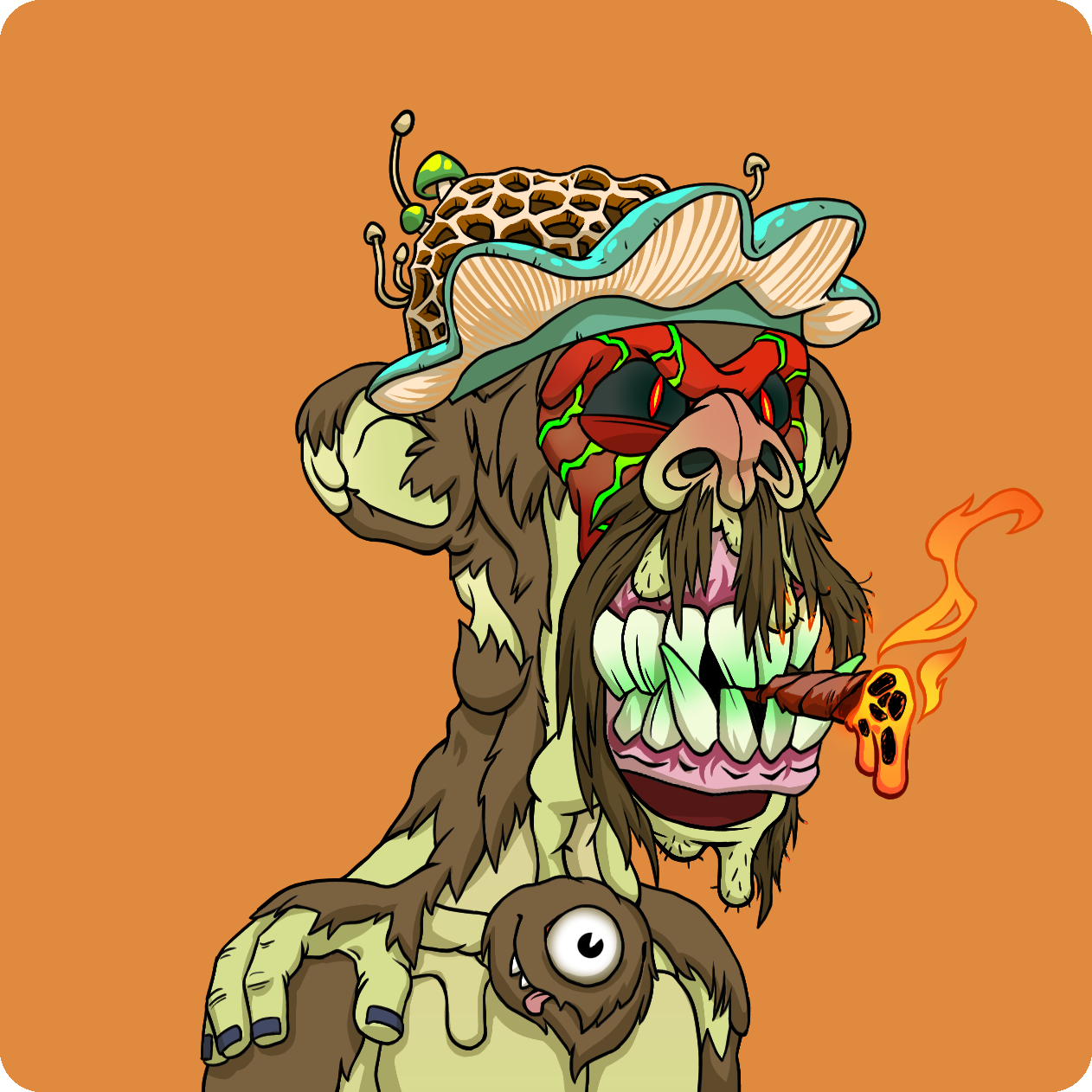 Yuga Labs - Mutant Ape Yacht Club - NFT # 12943