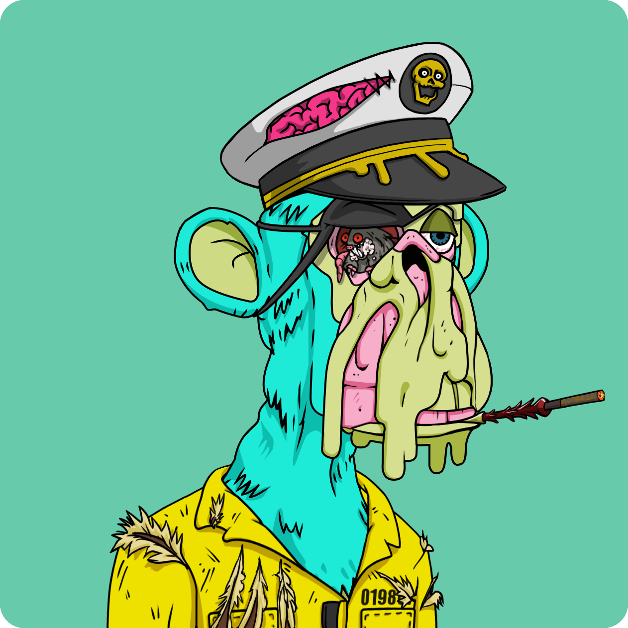 Yuga Labs - Mutant Ape Yacht Club - NFT # 3782