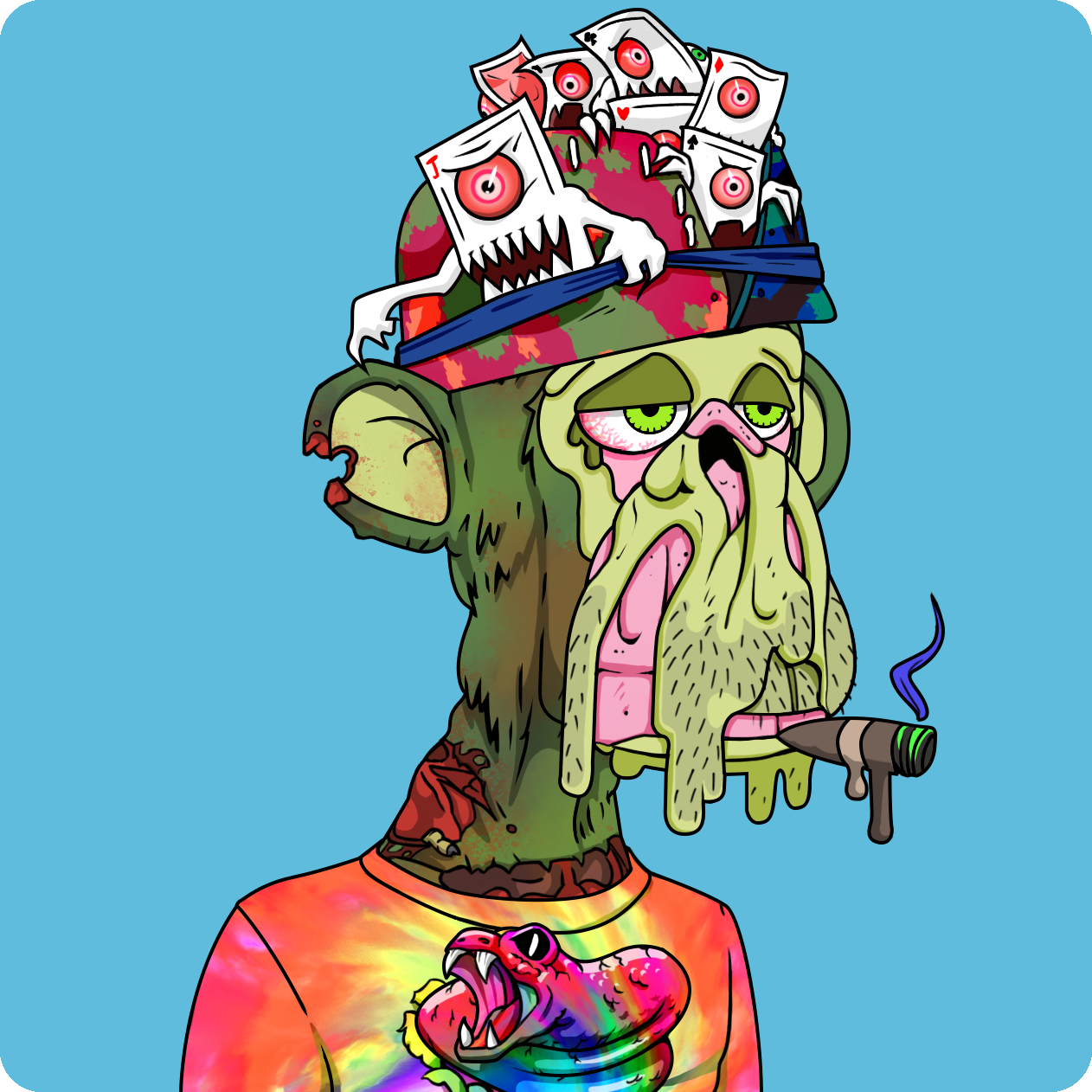 Yuga Labs - Mutant Ape Yacht Club - NFT # 17872