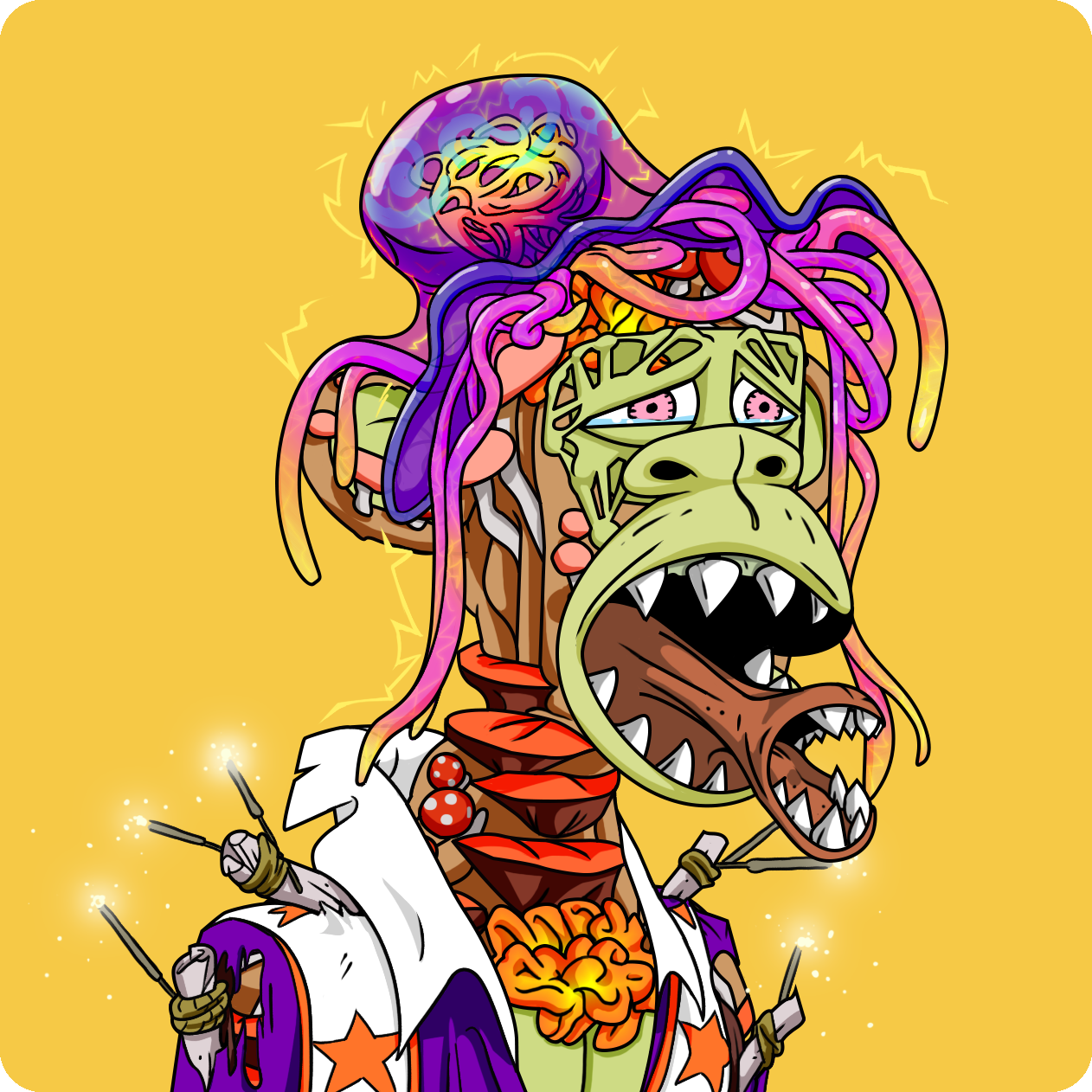 Yuga Labs - Mutant Ape Yacht Club - NFT # 25250