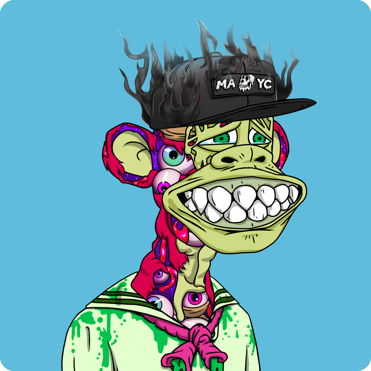 Yuga Labs - Mutant Ape Yacht Club - NFT # 13248