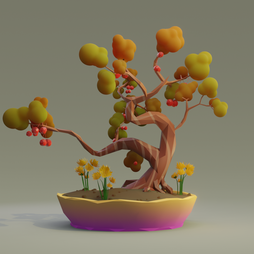 ZENFT Garden Society - Bonsai - Bonsai #8348 - NFT # 8348