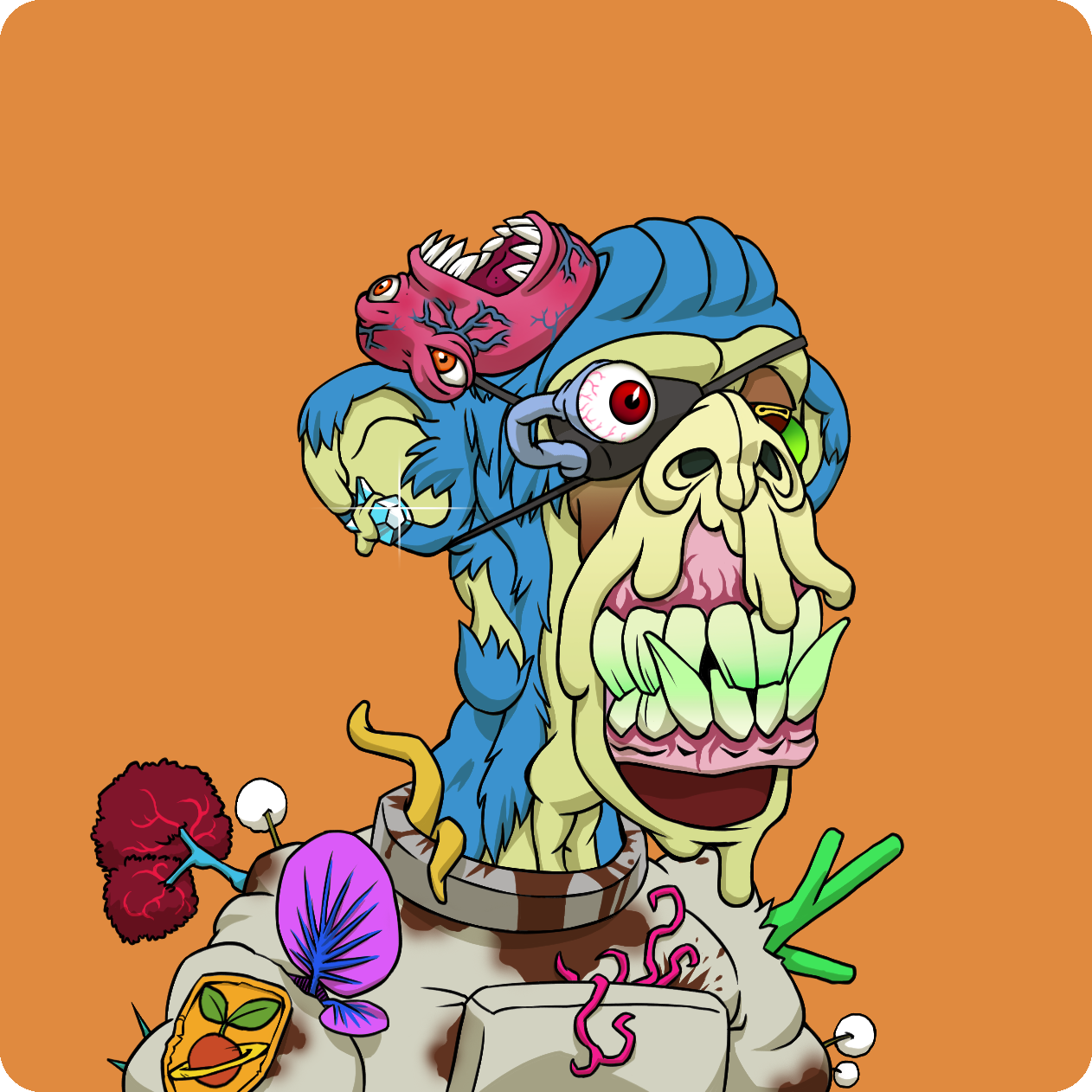 Yuga Labs - Mutant Ape Yacht Club - NFT # 24195