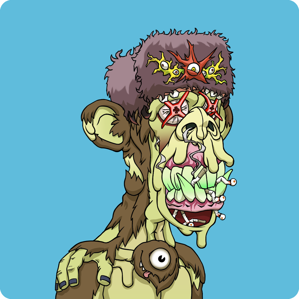 Yuga Labs - Mutant Ape Yacht Club - NFT # 9603