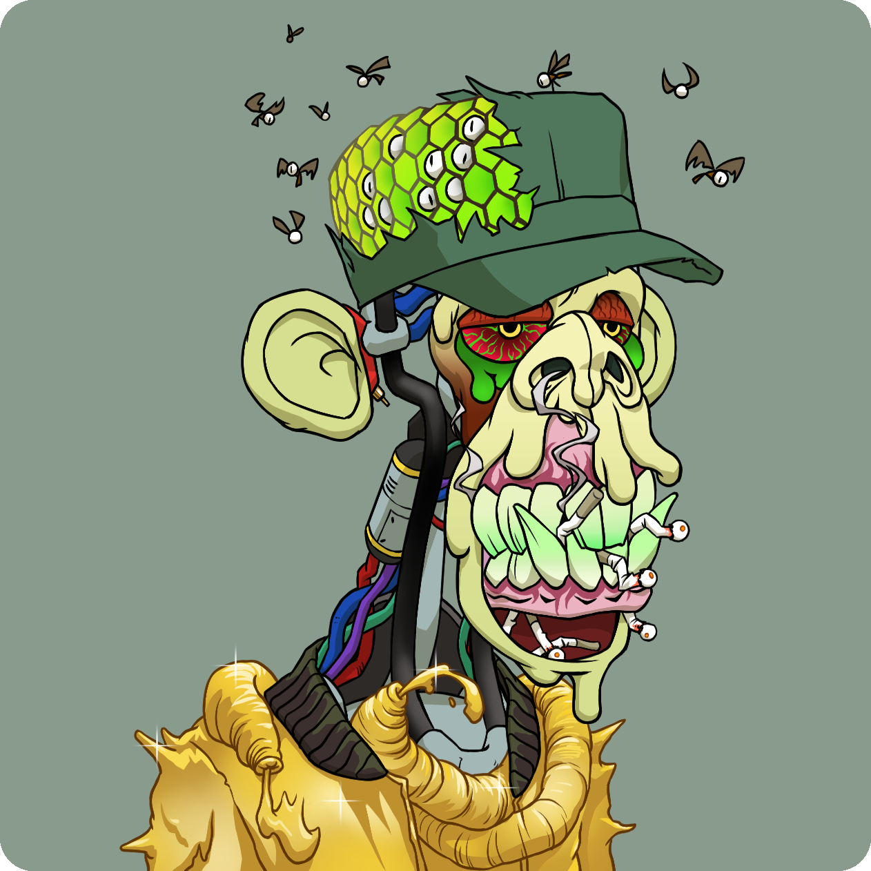 Yuga Labs - Mutant Ape Yacht Club - NFT # 19489