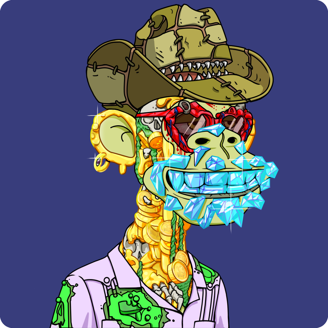 Yuga Labs - Mutant Ape Yacht Club - NFT # 3514