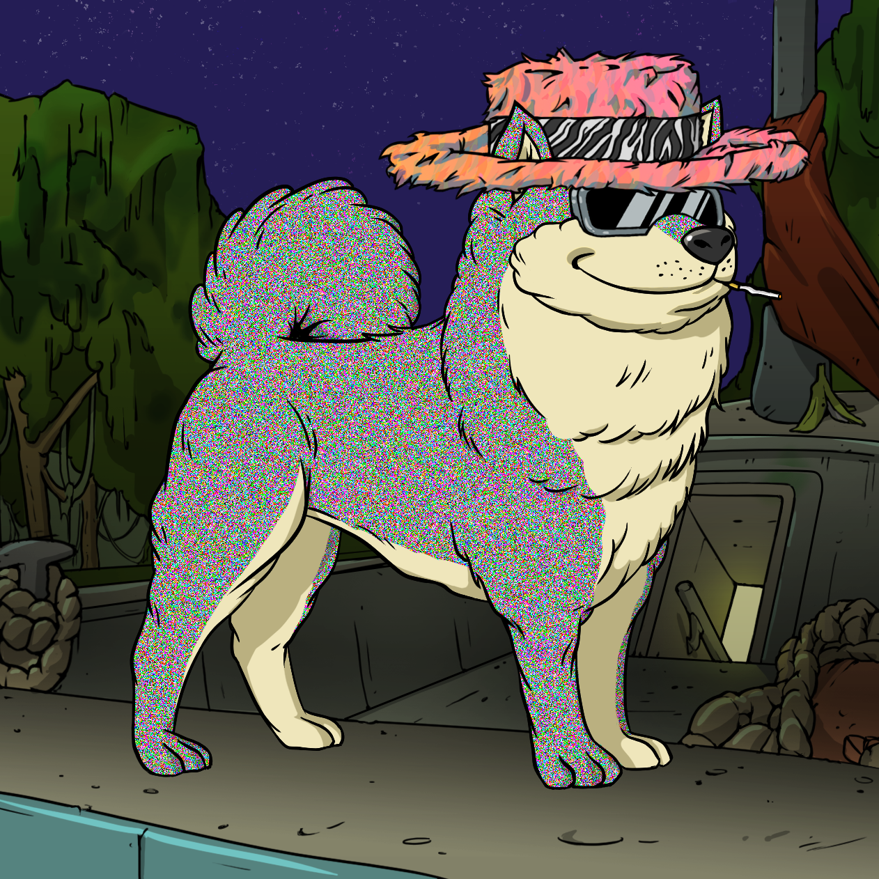 Yuga Labs - Bored Ape Kennel Club - NFT # 166