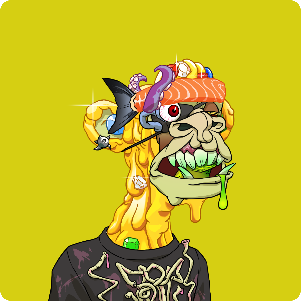 Yuga Labs - Mutant Ape Yacht Club - NFT # 11089