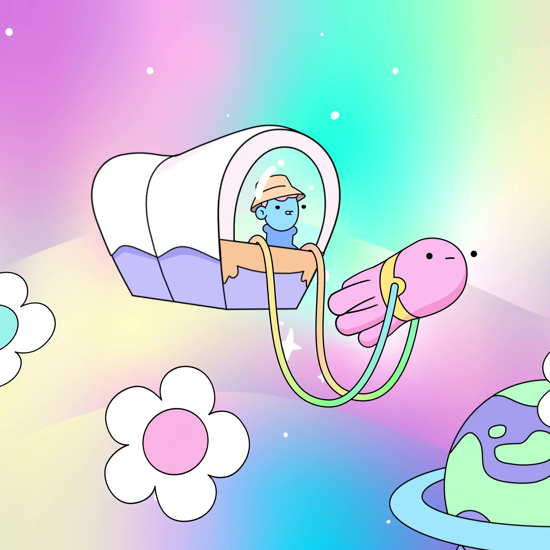 The Doodles Founders - Space Doodles - Space Doodle #9833 - NFT # 9833