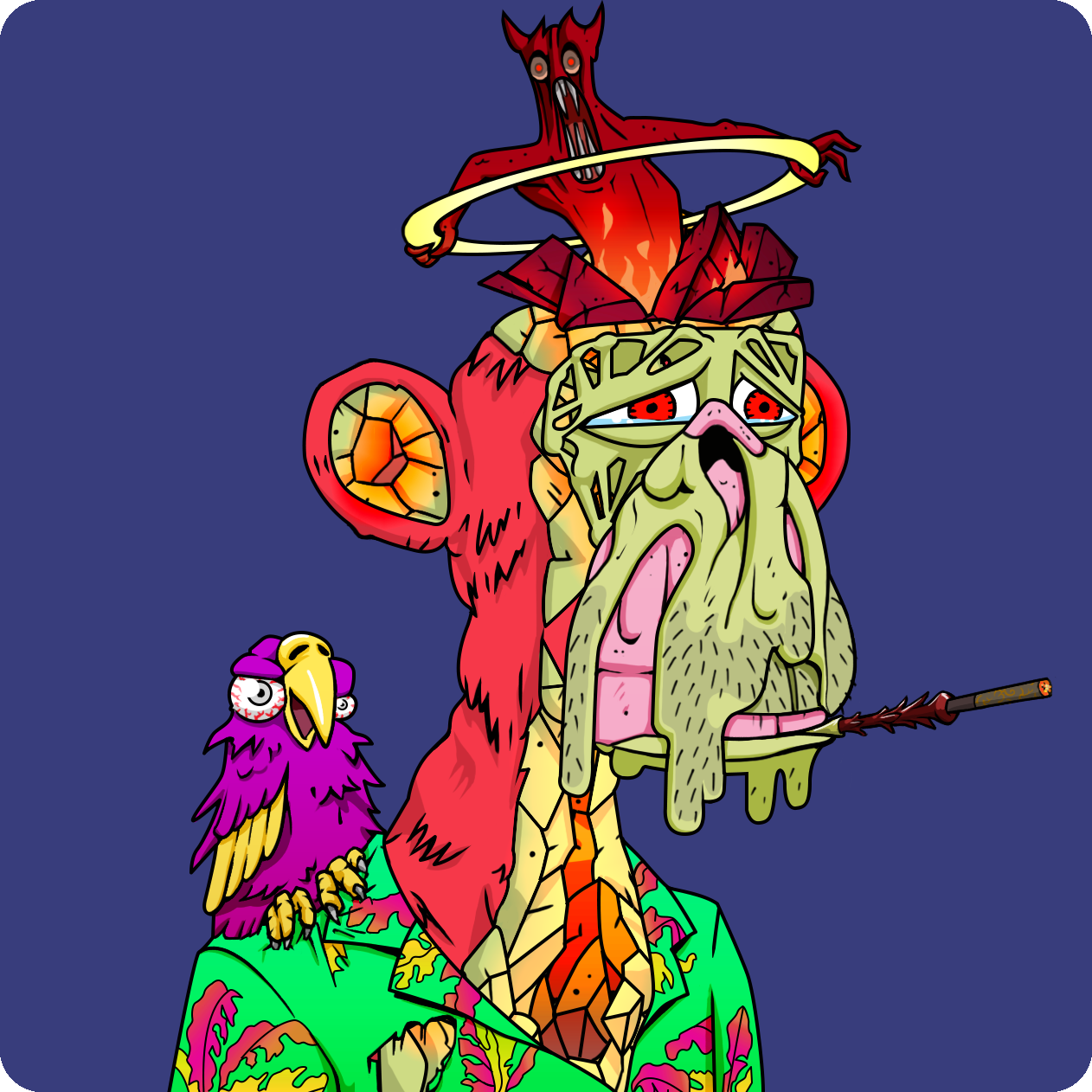 Yuga Labs - Mutant Ape Yacht Club - NFT # 6095