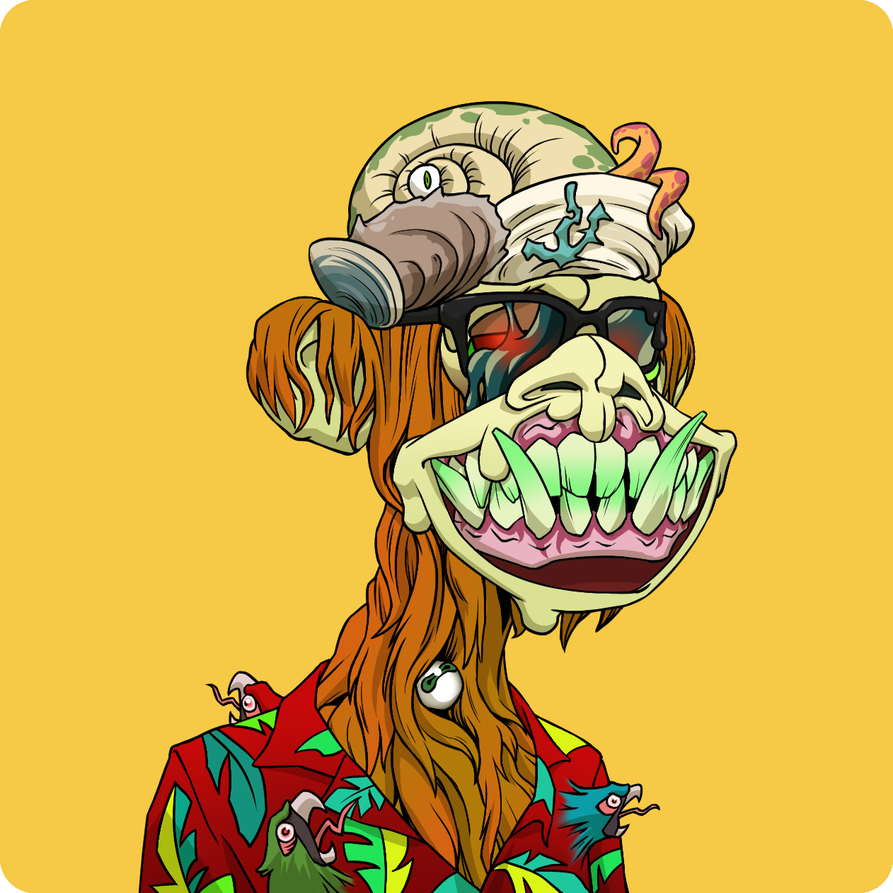 Yuga Labs - Mutant Ape Yacht Club - NFT # 3500