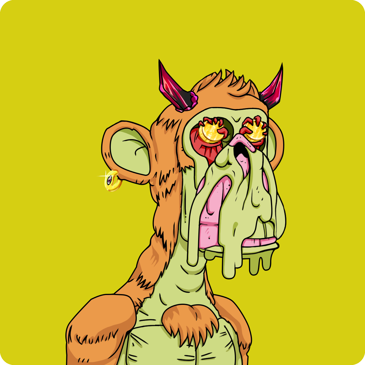 Yuga Labs - Mutant Ape Yacht Club - NFT # 17374