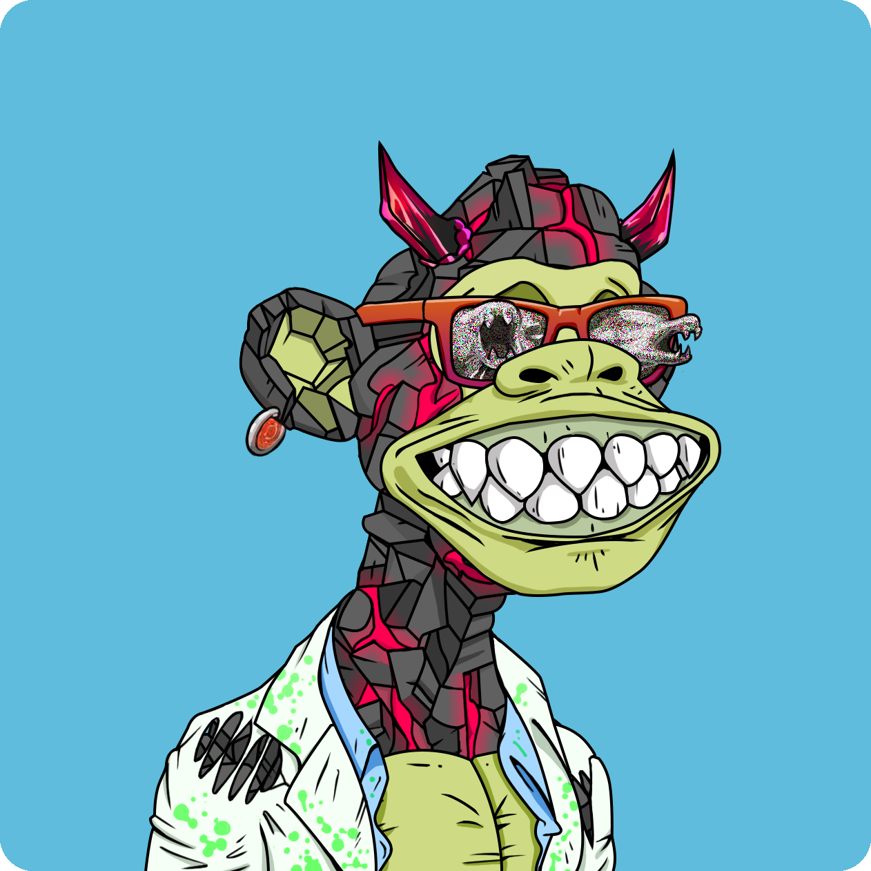 Yuga Labs - Mutant Ape Yacht Club - NFT # 5465