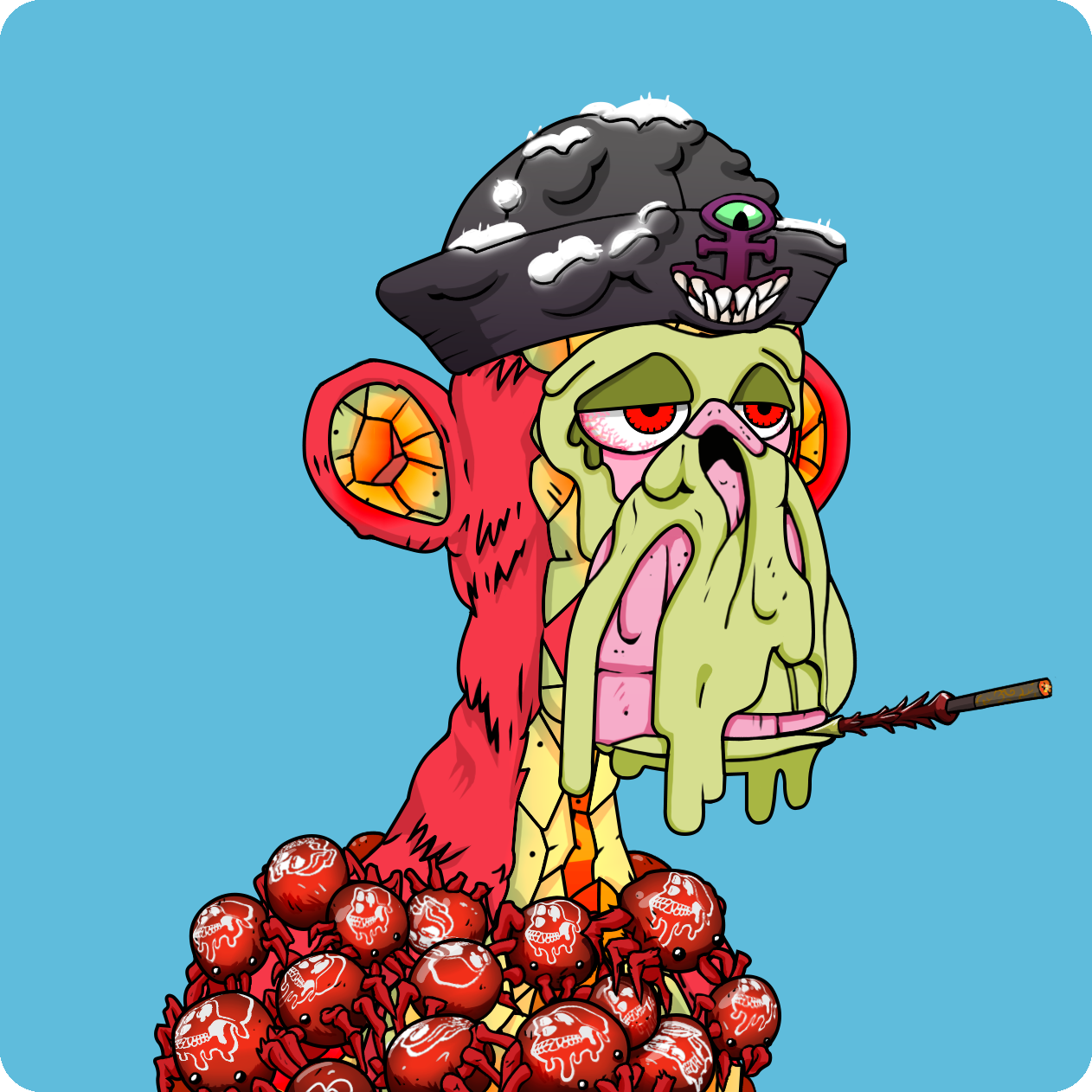 Yuga Labs - Mutant Ape Yacht Club - NFT # 9801