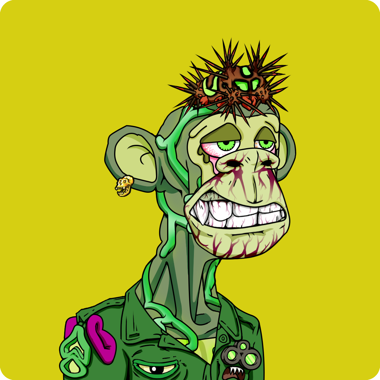 Yuga Labs - Mutant Ape Yacht Club - NFT # 5943