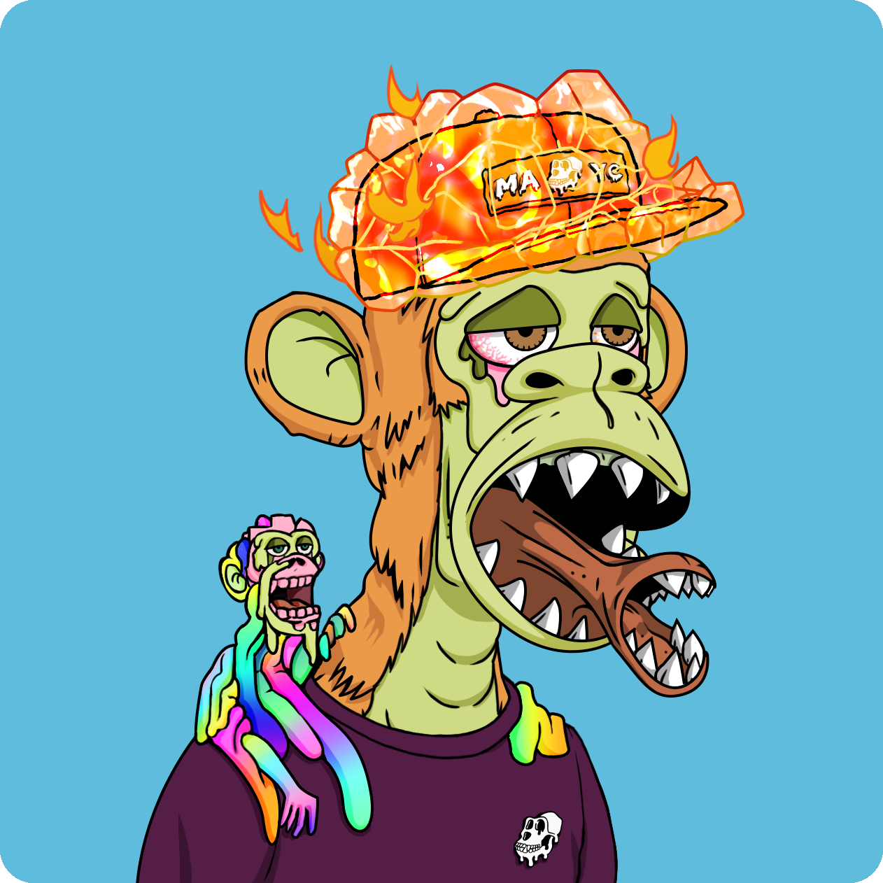 Yuga Labs - Mutant Ape Yacht Club - NFT # 1598