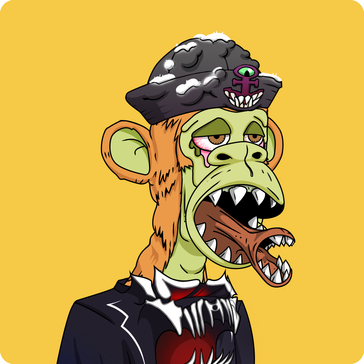 Yuga Labs - Mutant Ape Yacht Club - NFT # 6646