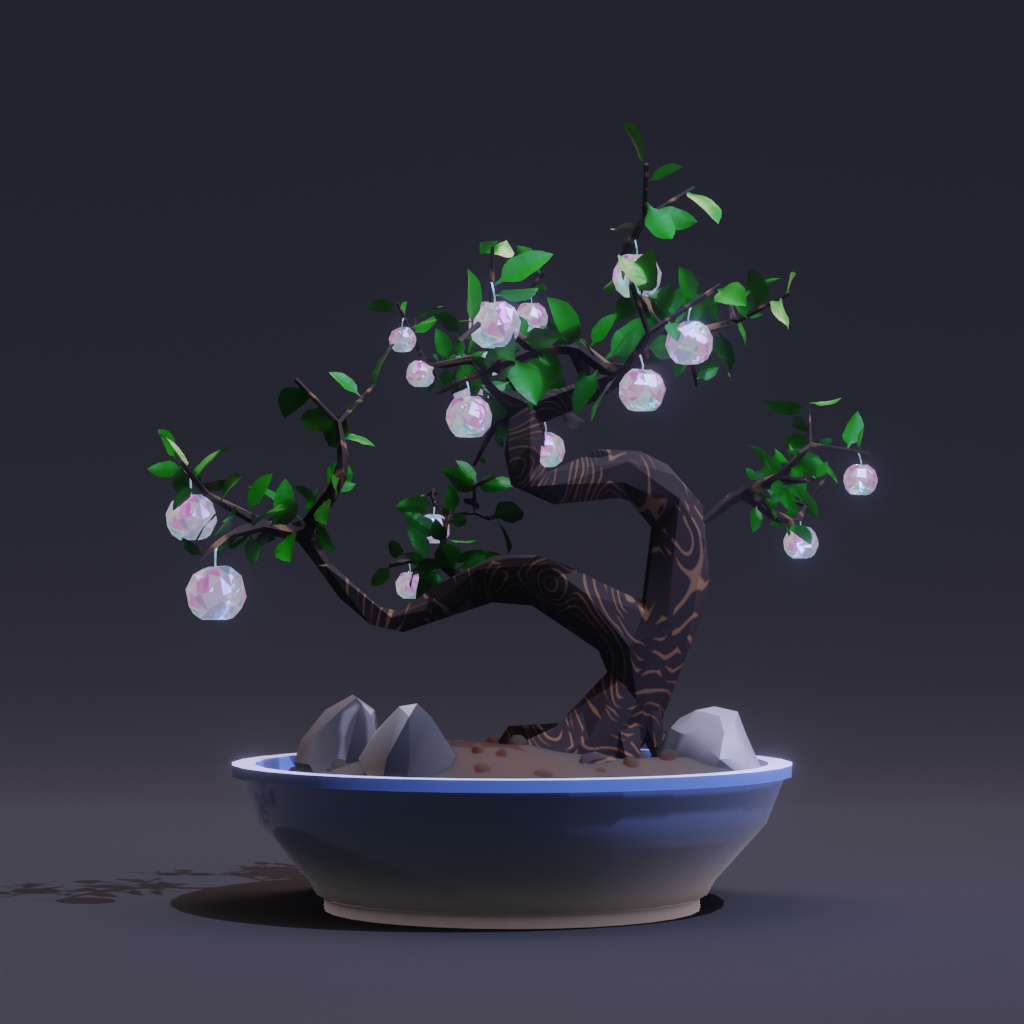 ZENFT Garden Society - Bonsai - Bonsai #8559 - NFT # 8559