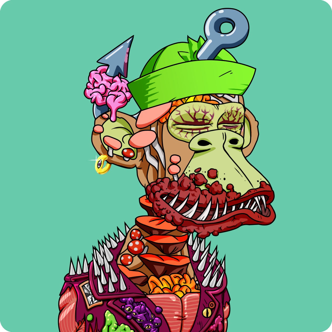 Yuga Labs - Mutant Ape Yacht Club - NFT # 861