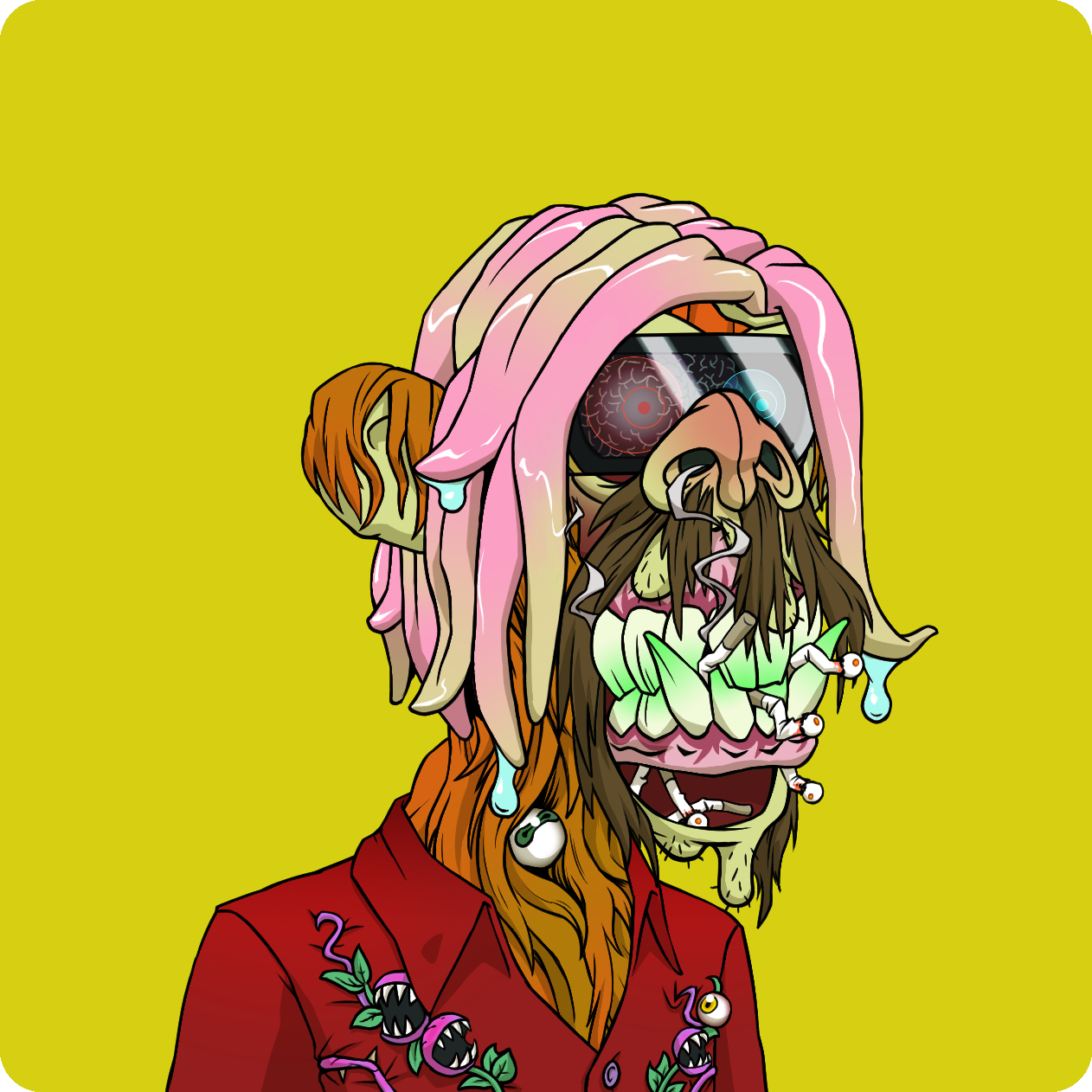 Yuga Labs - Mutant Ape Yacht Club - NFT # 18833