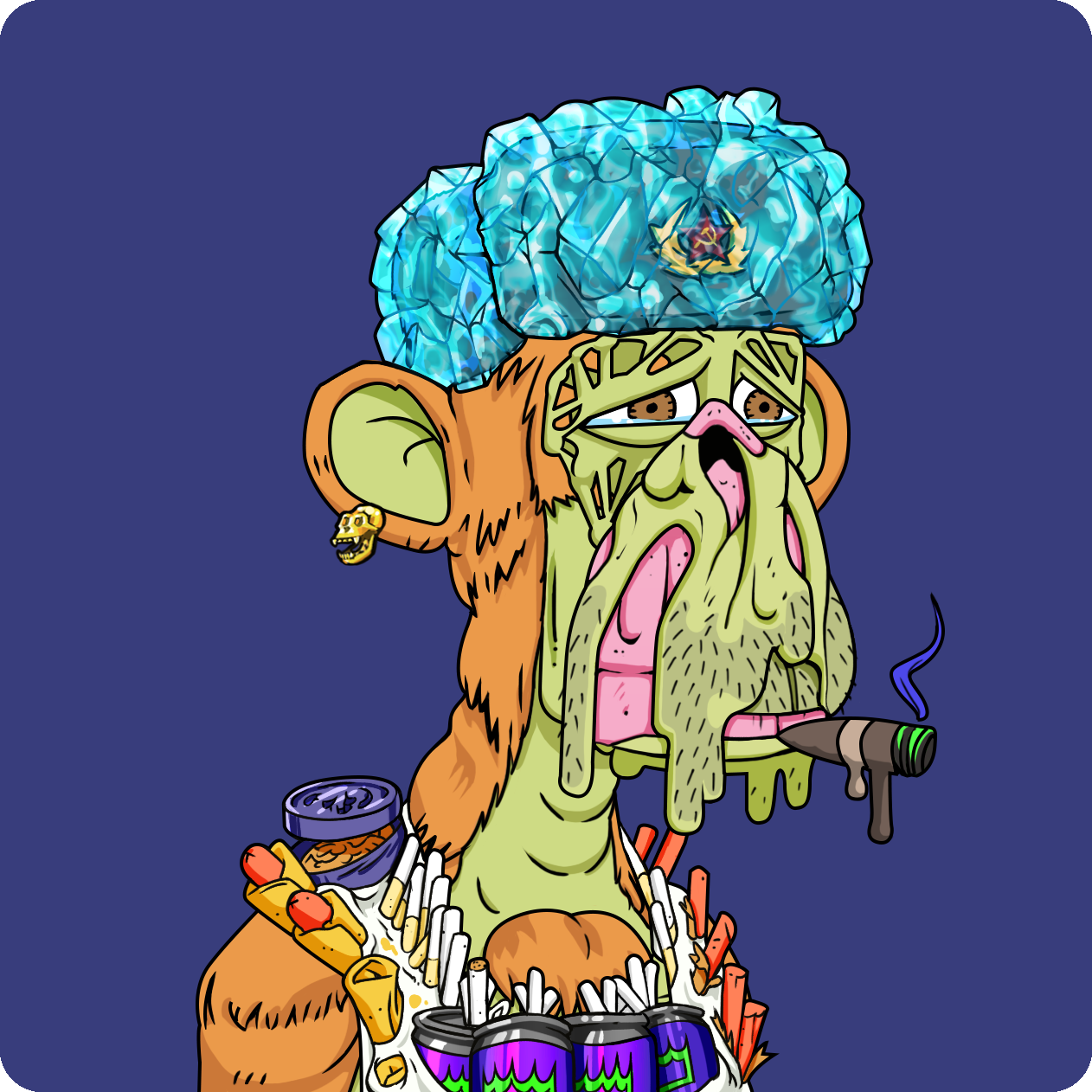 Yuga Labs - Mutant Ape Yacht Club - NFT # 7184