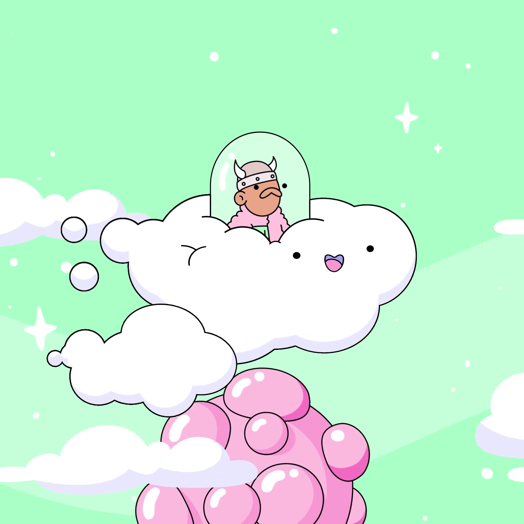 The Doodles Founders - Space Doodles - Space Doodle #216 - NFT # 216