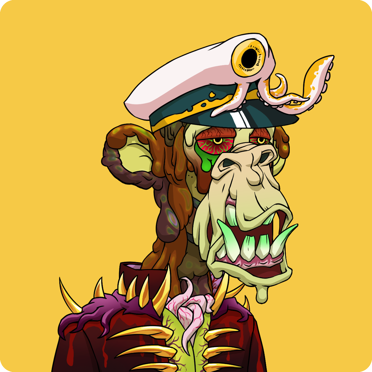 Yuga Labs - Mutant Ape Yacht Club - NFT # 13239