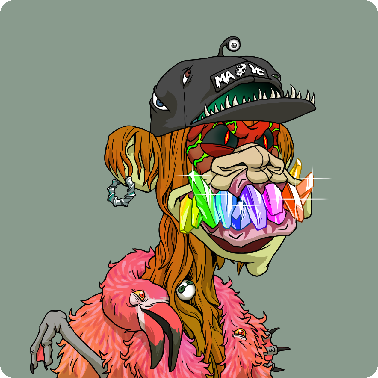 Yuga Labs - Mutant Ape Yacht Club - NFT # 18827