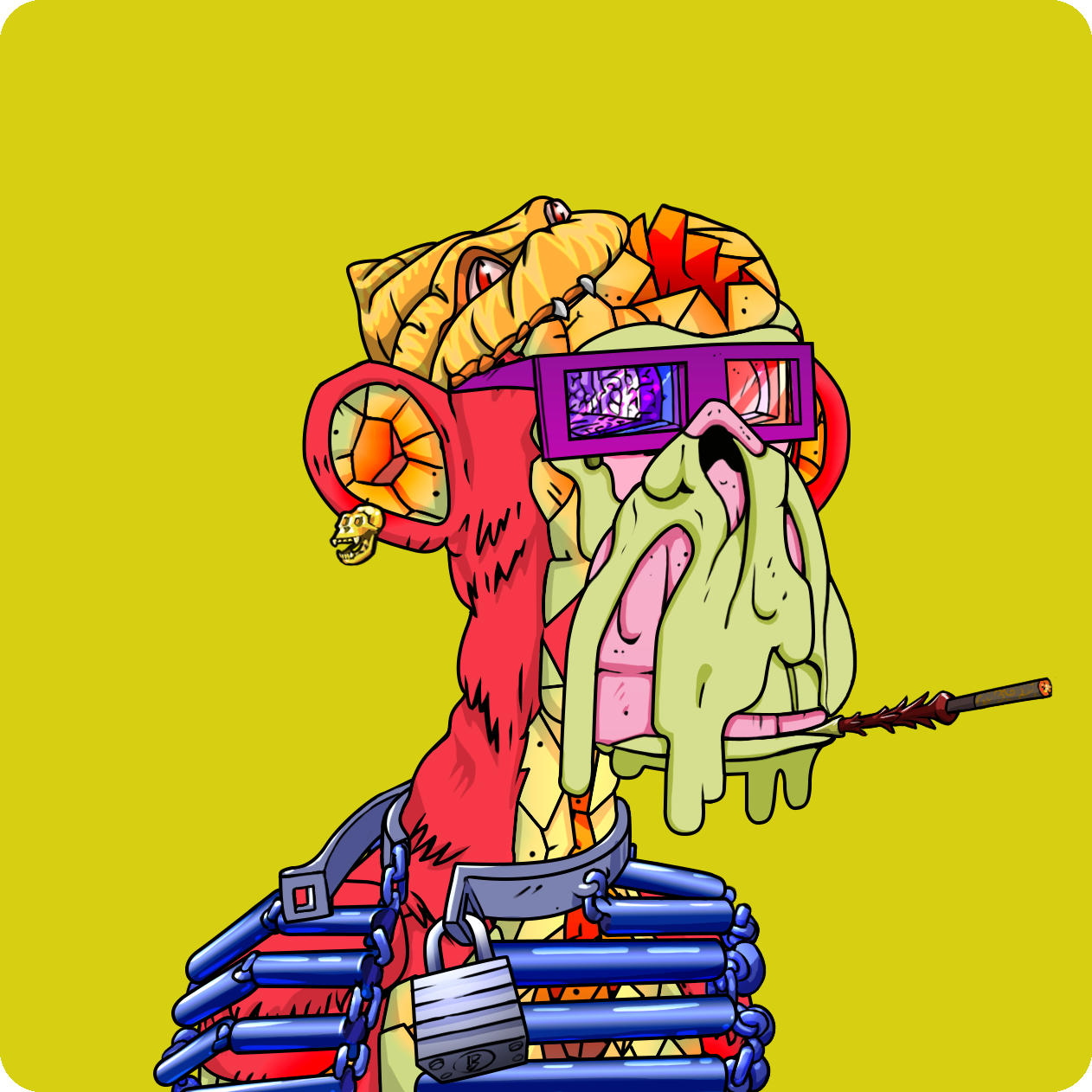 Yuga Labs - Mutant Ape Yacht Club - NFT # 18580