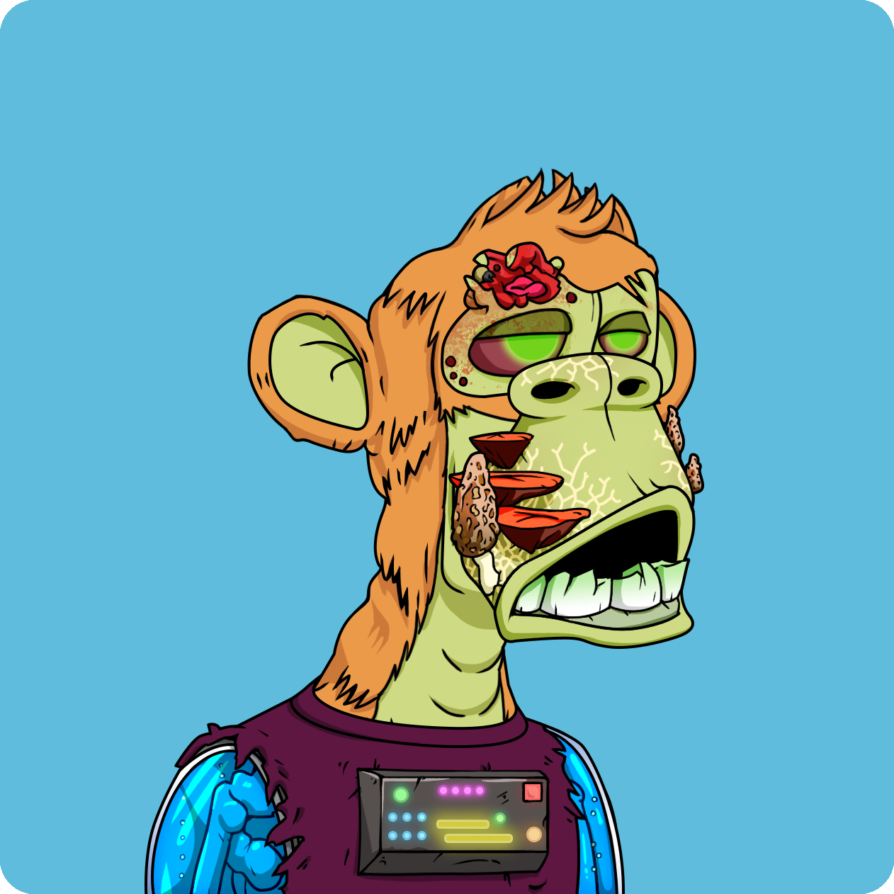 Yuga Labs - Mutant Ape Yacht Club - NFT # 2752