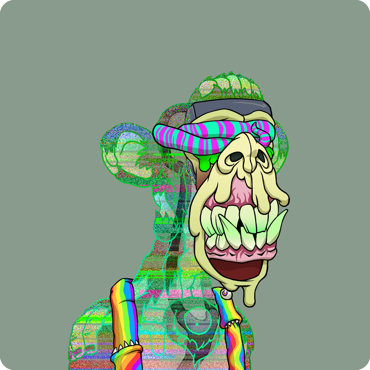 Yuga Labs - Mutant Ape Yacht Club - NFT # 19827