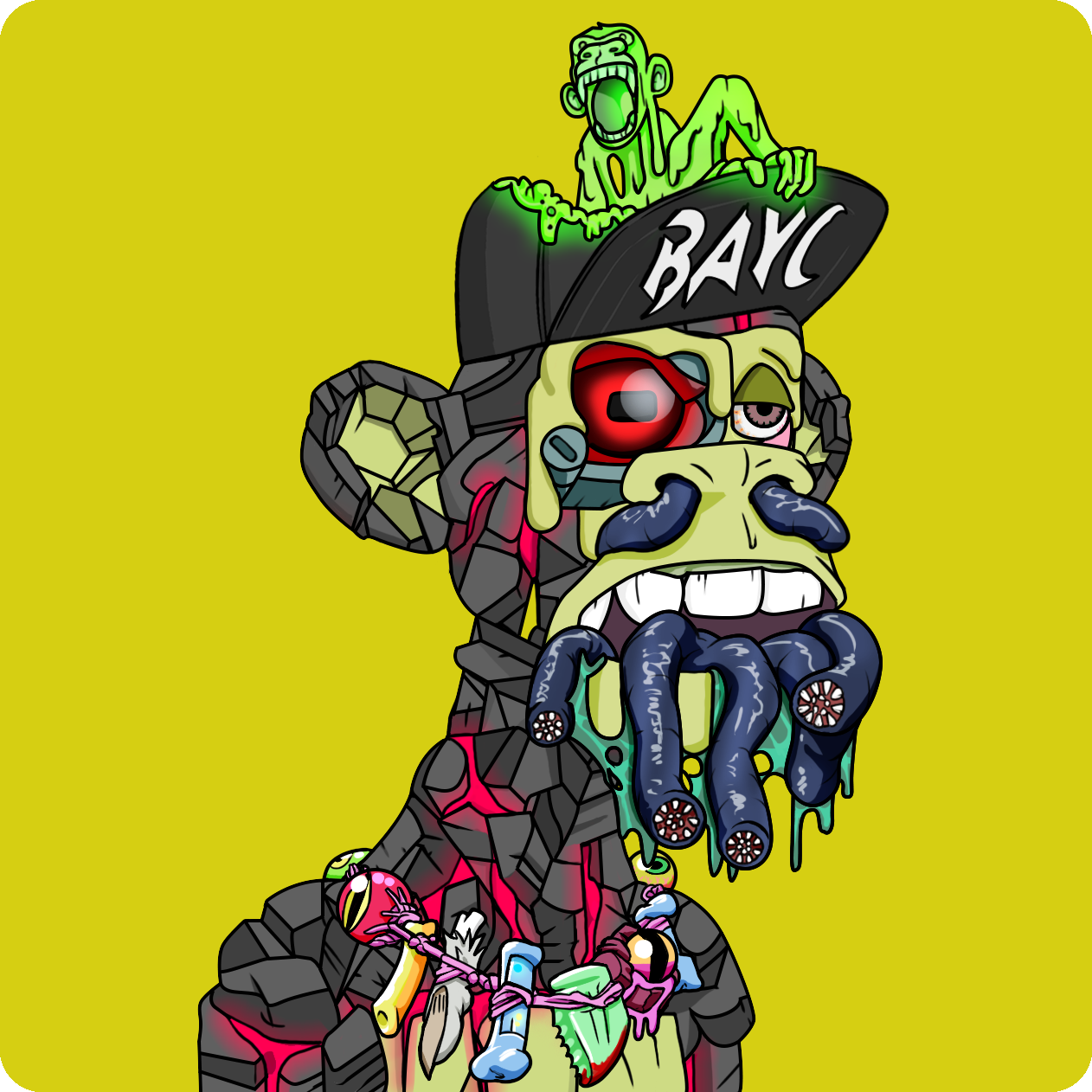 Yuga Labs - Mutant Ape Yacht Club - NFT # 21210