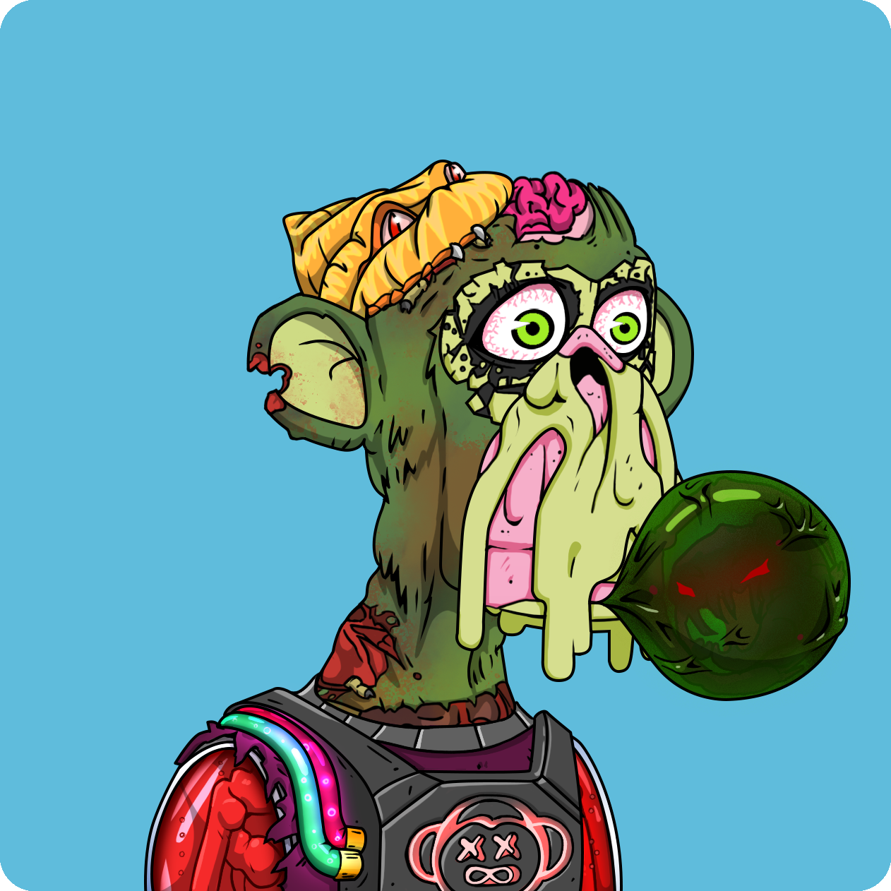 Yuga Labs - Mutant Ape Yacht Club - NFT # 5562