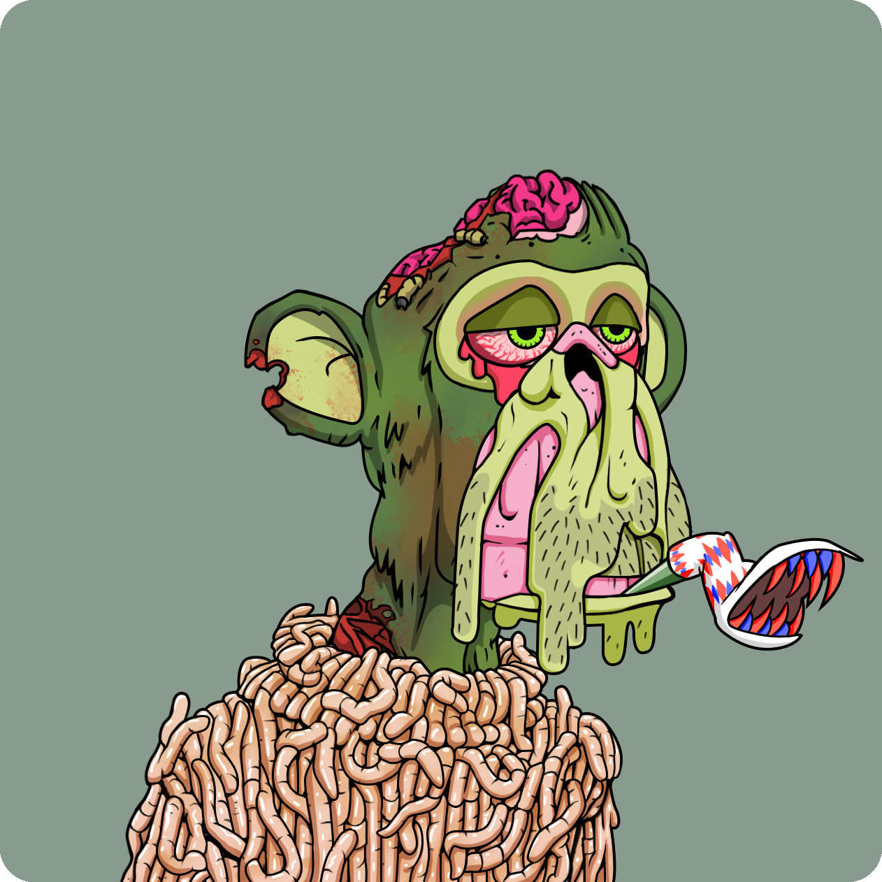 Yuga Labs - Mutant Ape Yacht Club - NFT # 9848