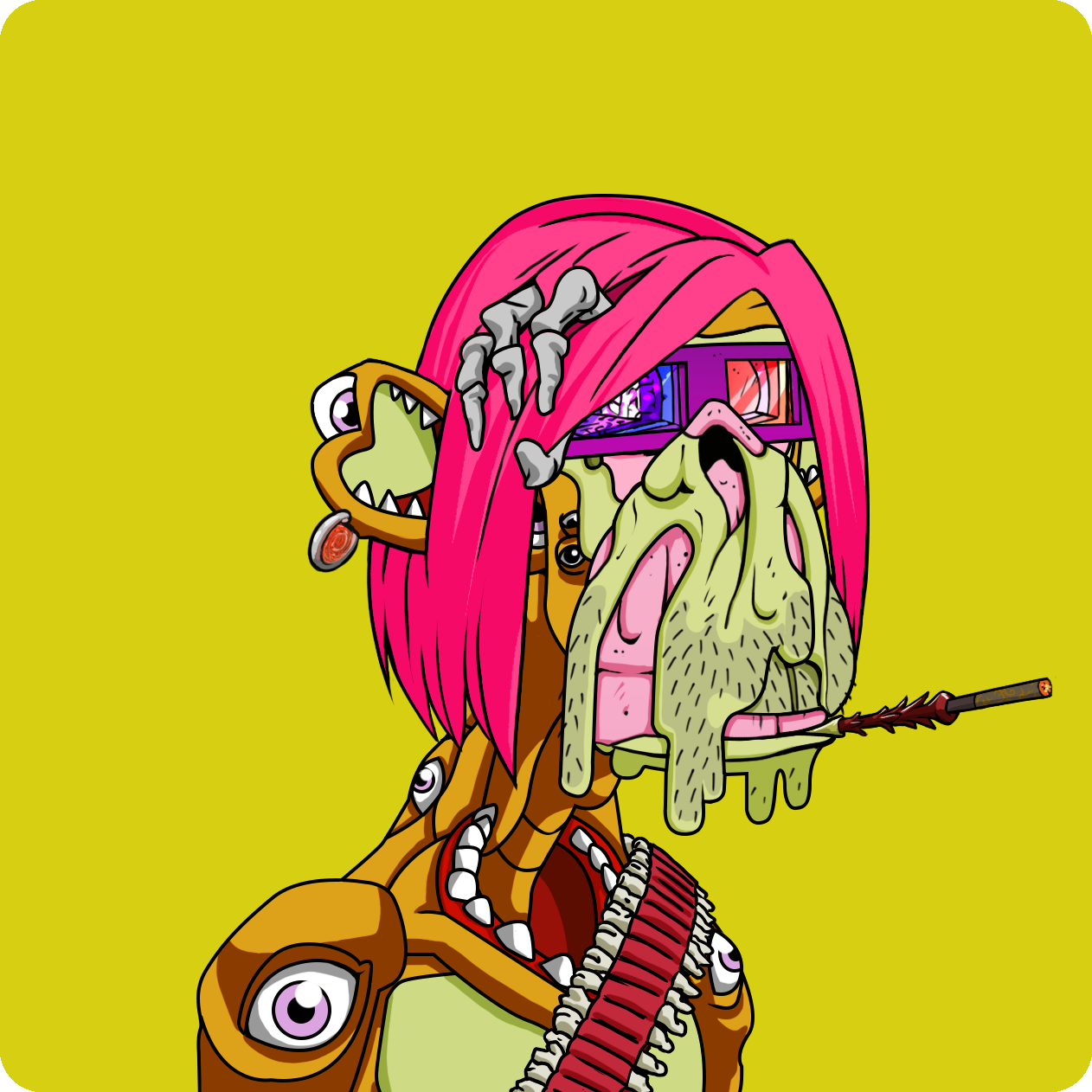 Yuga Labs - Mutant Ape Yacht Club - NFT # 19126