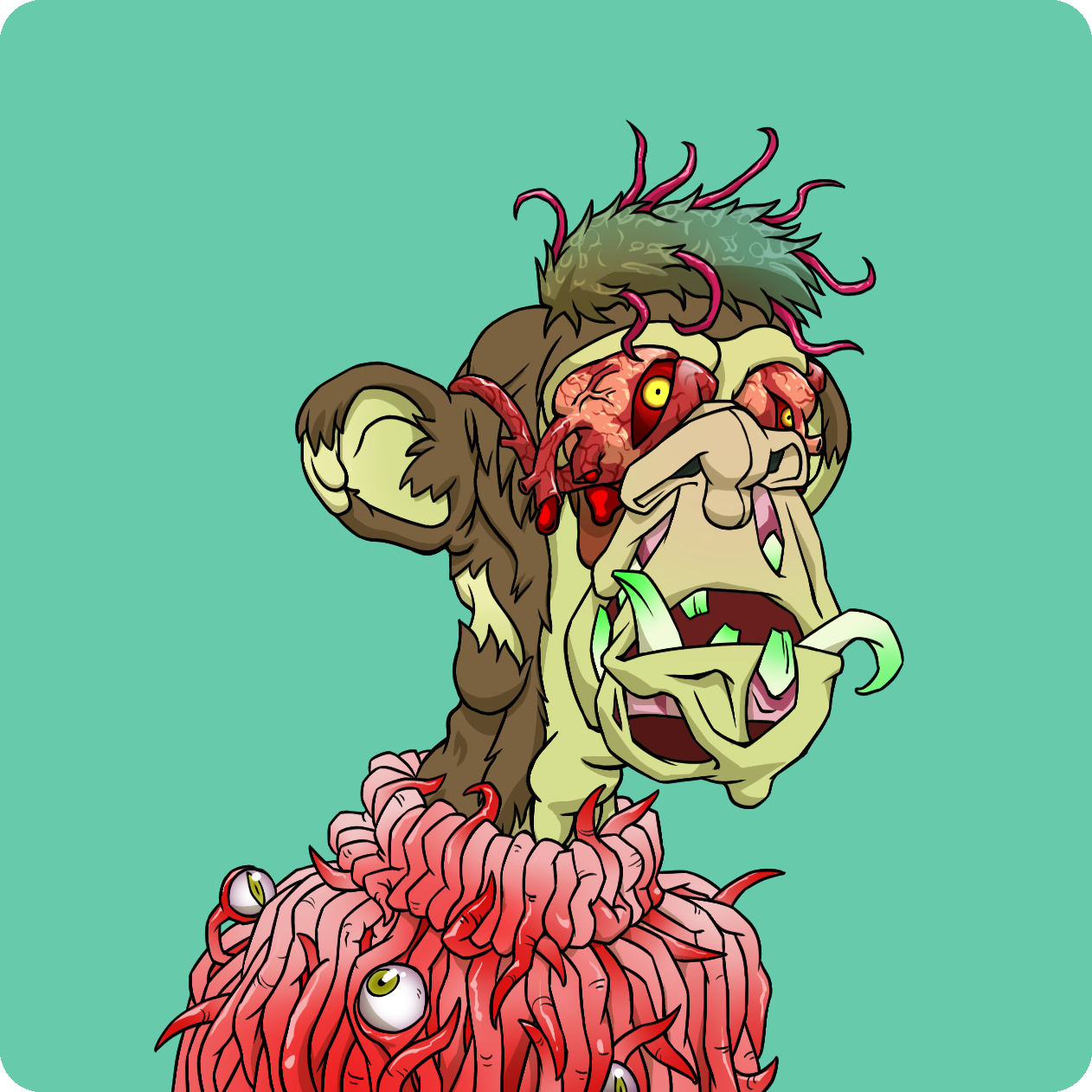 Yuga Labs - Mutant Ape Yacht Club - NFT # 3009