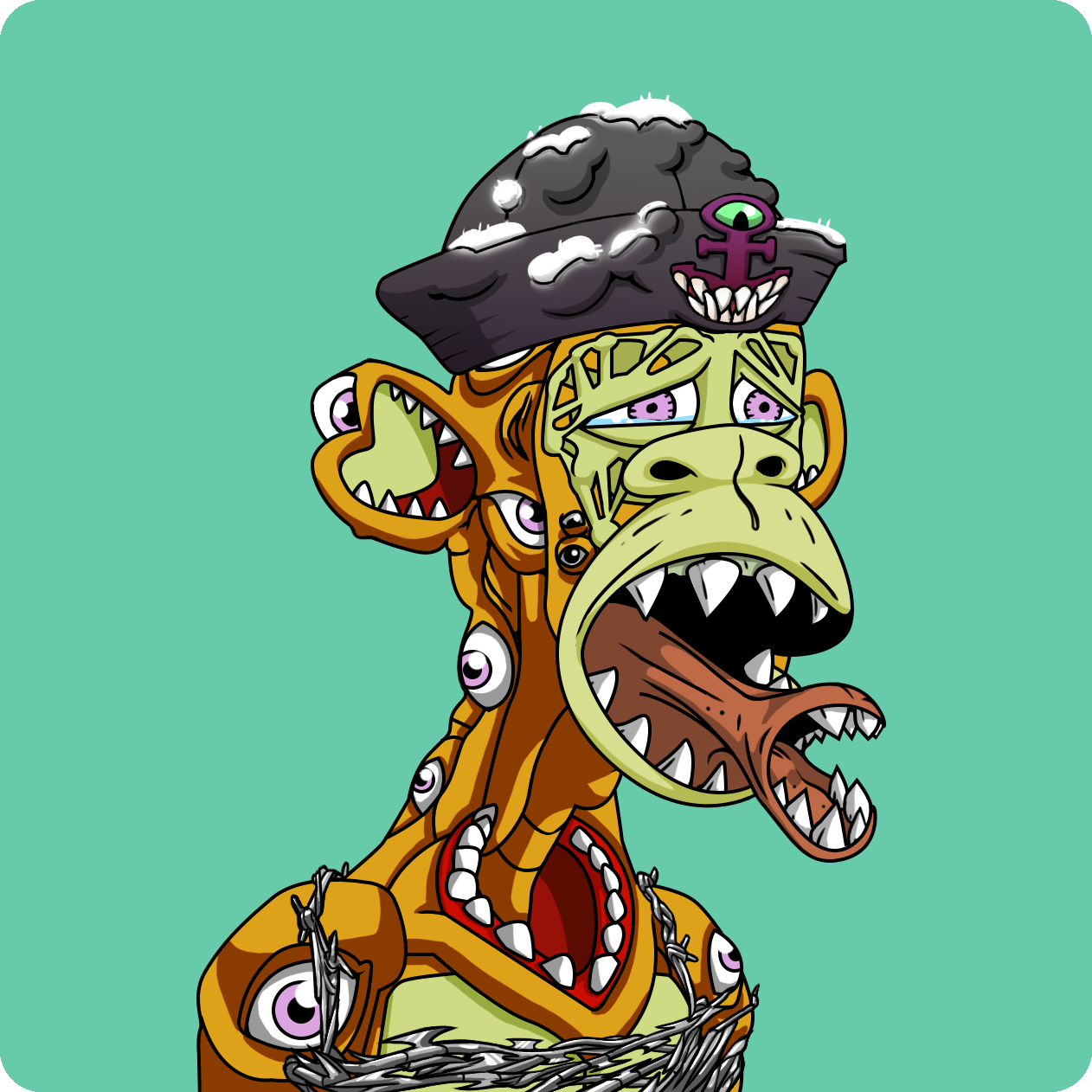 Yuga Labs - Mutant Ape Yacht Club - NFT # 4924