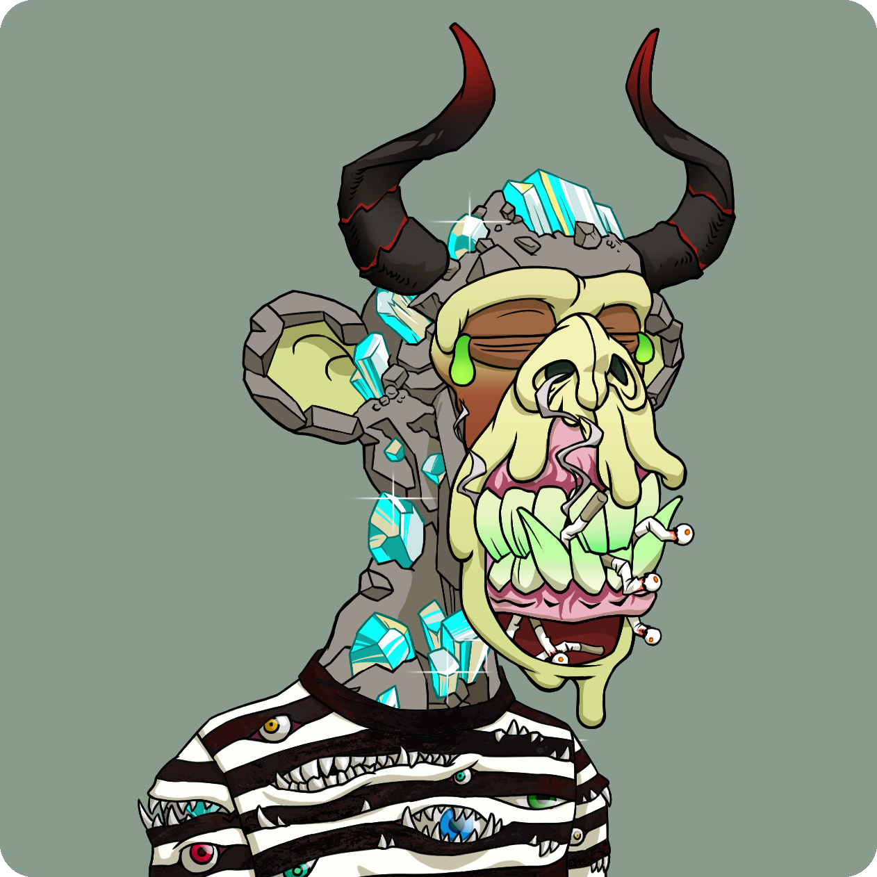 Yuga Labs - Mutant Ape Yacht Club - NFT # 17135