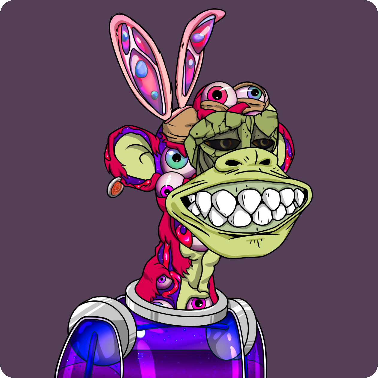 Yuga Labs - Mutant Ape Yacht Club - NFT # 5487