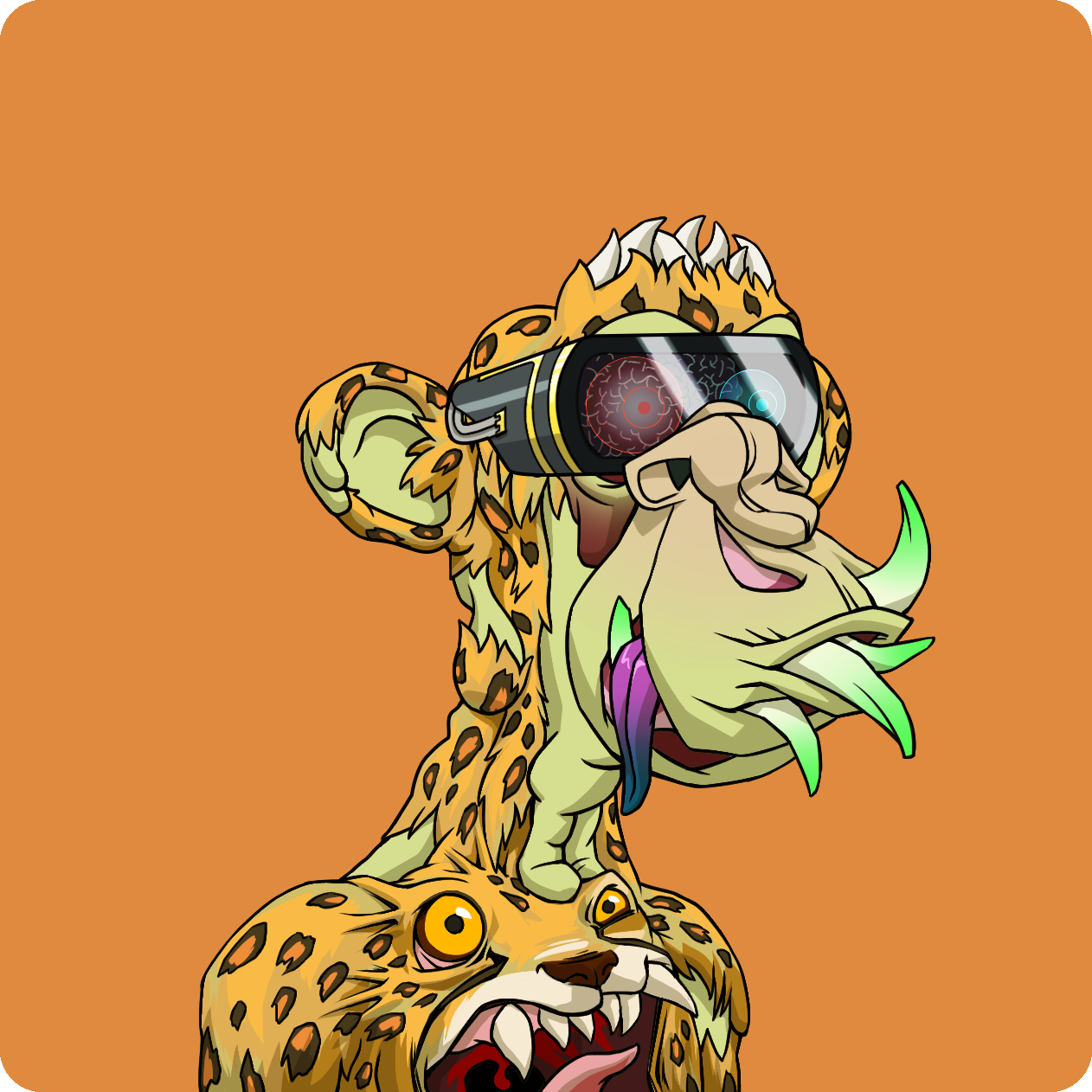 Yuga Labs - Mutant Ape Yacht Club - NFT # 637