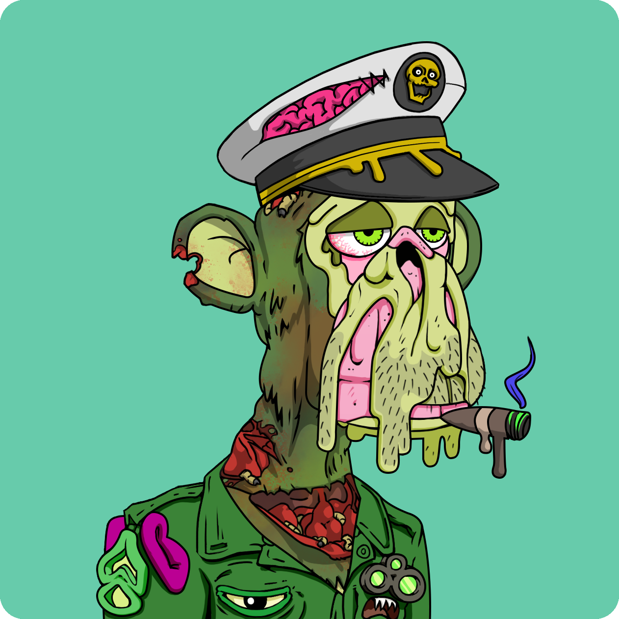 Yuga Labs - Mutant Ape Yacht Club - NFT # 8484